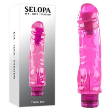 Load image into Gallery viewer, Selopa THICC BOI Pink 22.9cm Vibrator