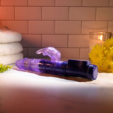 Load image into Gallery viewer, Selopa BUNNY THRUSTER Purple 24.8cm Thrusting Rabbit Vibrator