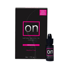 Load image into Gallery viewer, Onâ„¢ for Her Original Arousal Oil 5ml Medium Box