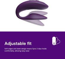 Load image into Gallery viewer, We-Vibe Sync 2 APP Remote Control Couples Vibrator Purple