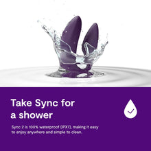 Load image into Gallery viewer, We-Vibe Sync 2 APP Remote Control Couples Vibrator Purple