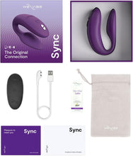 Load image into Gallery viewer, We-Vibe Sync 2 APP Remote Control Couples Vibrator Purple