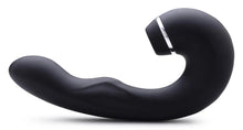 Load image into Gallery viewer, INMI Shegasm 5 Star Tapping G-Spot Vibe w/ Suction Black