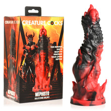 Load image into Gallery viewer, Creature Cocks Mephisto Silicone Veined Dildo Realistic Dong Sex Toy