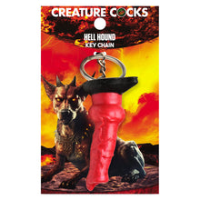 Load image into Gallery viewer, Creature Cocks Hell-Hound Keychain