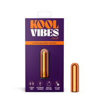 Load image into Gallery viewer, Kool Vibes - Rechargeable Mini Bullet - Tangerine