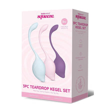 Load image into Gallery viewer, Bodywand Squeeze 3pc Teardrop Kegel Set