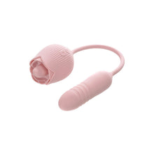 Load image into Gallery viewer, Adam & Eve THRUST & TICKLE Rose Vibrator