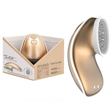 Load image into Gallery viewer, Shots Twitch Hands-Free Suction & Vibration Clitoral Stimulator Gold