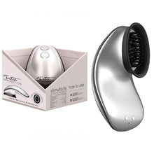 Load image into Gallery viewer, Shots Twitch Hands-Free Suction & Vibration Clitoral Stimulator Silver