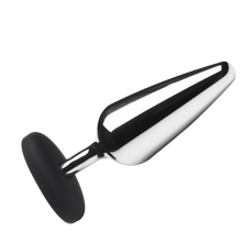 Load image into Gallery viewer, Butt Slut Metal & Silicone Butt Plug