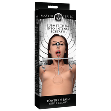 Load image into Gallery viewer, Tower of Pain Nipple Clamps