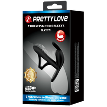 Load image into Gallery viewer, Vibrating Penis Sleeve - Matty