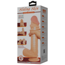 Load image into Gallery viewer, Pretty Love Sliding Skin Dildo 10.2" Realistic Suction Cup Dong Sex Toy