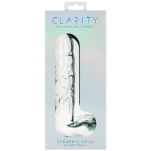 Load image into Gallery viewer, Glass Dildo - Seraphic Opus