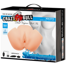 Load image into Gallery viewer, Crazy Bull Veronica Vibrating Realistic Vagina & Anal Masturbator