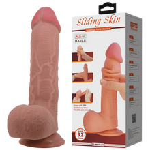Load image into Gallery viewer, Pretty Love Sliding Skin Dildo 9.2" Realistic Suction Cup Dong Sex Toy