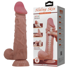 Load image into Gallery viewer, Pretty Love Sliding Skin Dildo 9.4" Realistic Suction Cup Dong Sex Toy