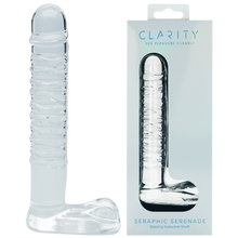 Load image into Gallery viewer, Glass Dildo - Seraphic Serenade