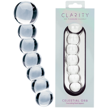 Load image into Gallery viewer, Glass Dildo - Celestial Orb