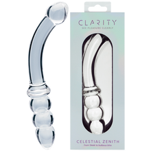Load image into Gallery viewer, Glass Dildo - Celestial Zenith