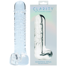 Load image into Gallery viewer, Glass Dildo - Seraphic Opus