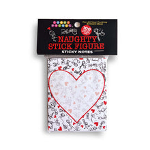 Load image into Gallery viewer, Naughty Stick Figure Sticky Notes