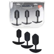 Load image into Gallery viewer, LEVELZ Silicone Weighted Anal Plug Training Set