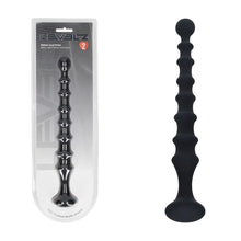 Load image into Gallery viewer, LEVELZ Ribbed Silicone Flared Anal Probe