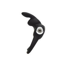 Load image into Gallery viewer, Happy Rabbit Stimulating Rechargeable Rabbit Cock Ring Black