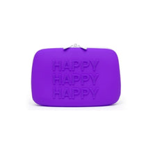 Load image into Gallery viewer, Happy Rabbit HAPPY Large Silicone Zip Storage Case