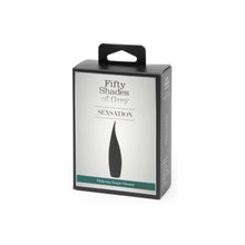 Load image into Gallery viewer, Fifty Shades of Grey Sensation Rechargeable Flickering Tongue Vibrator Black
