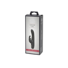 Load image into Gallery viewer, Fifty Shades of Grey Greedy Girl Rechargeable Slimline Rabbit Vibrator Black