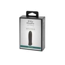 Load image into Gallery viewer, Fifty Shades of Grey Sensation Rechargeable Bullet Vibrator Black