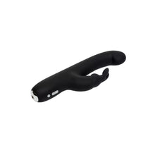 Load image into Gallery viewer, Happy Rabbit Slimline G-Spot Rechargeable Rabbit Vibrator Black