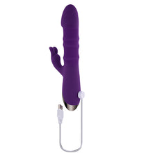 Load image into Gallery viewer, Playboy Pleasure HOP TO IT Thrusting G Spot Rabbit Vibrator