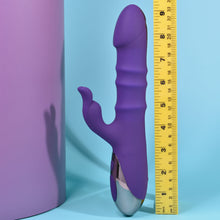 Load image into Gallery viewer, Playboy Pleasure HOP TO IT Thrusting G Spot Rabbit Vibrator