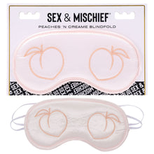 Load image into Gallery viewer, Sex & Mischief Peaches n CreaMe Blindfold