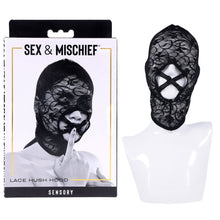 Load image into Gallery viewer, Sex & Mischief Lace Hush Hood