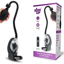 Load image into Gallery viewer, Size Up Vibrating Mini Pussy & Clitoral Pump