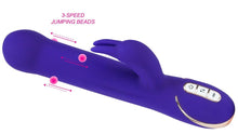 Load image into Gallery viewer, Vibe Couture SKATER 9.5" Telescopic Rabbit Thrusting Vibrator Sex Toy
