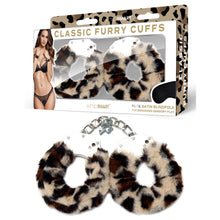 Load image into Gallery viewer, WhipSmart Classic Furry Cuffs - Leopard