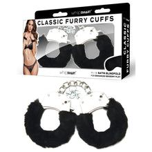 Load image into Gallery viewer, WhipSmart Classic Furry Cuffs - Black