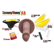 Load image into Gallery viewer, Screeny Weeny 6.0 Cut Nordic White Fake Penis Urine Test