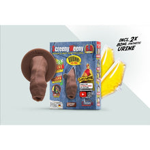 Load image into Gallery viewer, Screeny Weeny 6.0 Uncut Latino Brown Fake Penis Urine Test