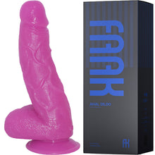 Load image into Gallery viewer, FAAK #6 Large 9.8" Realistic 25cm Veined Dildo Purple