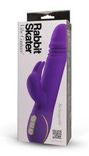 Load image into Gallery viewer, Vibe Couture SKATER 9.5" Telescopic Rabbit Thrusting Vibrator Sex Toy