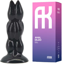 Load image into Gallery viewer, FAAK #43 Crab Claw 8” Anal Plug Dildo Black