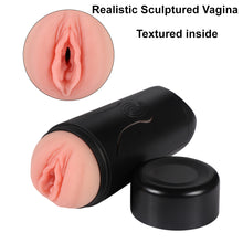 Load image into Gallery viewer, Mona Lisa Talking Moaning Vibrating Pocket Pussy Male Masturbator