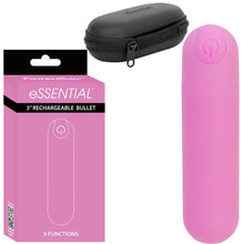 Load image into Gallery viewer, BMS Essential Power Bullet Vibrator USB Rechargeable Pink